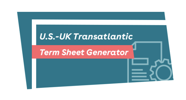 US - UK Transatlantic Term Sheet Generator Free Tool